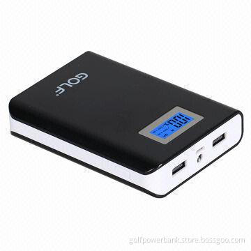 Rechargeable Mobile Phone Charger, LCD Digital Display, Capacity 8,000mAh